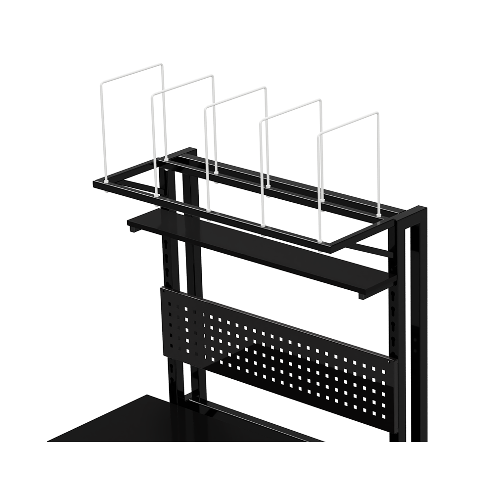 Ensidig hög datorstation / arbetsstation FastWork Single