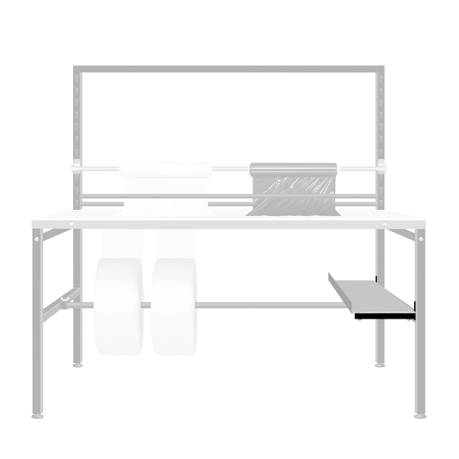 Inre sidohylla 25 cm effepack